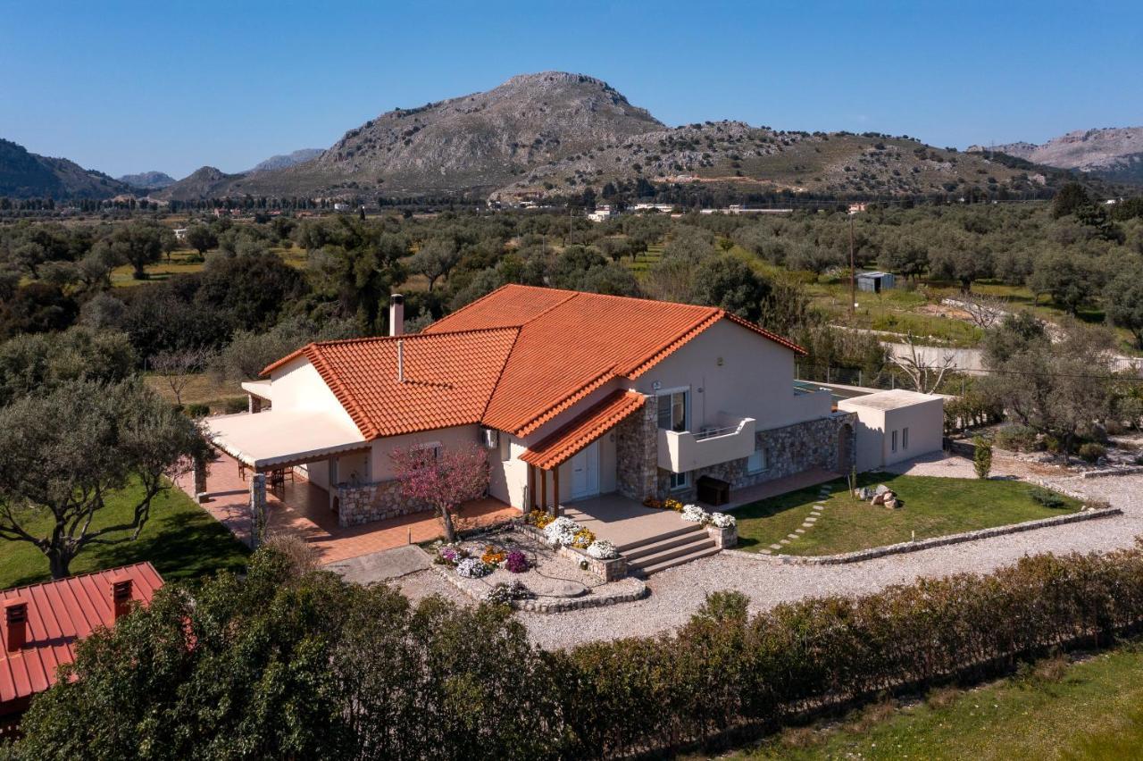 Olive Private Villa Swimming Pool 5 Bdr Kolymbia Rhodes エクステリア 写真