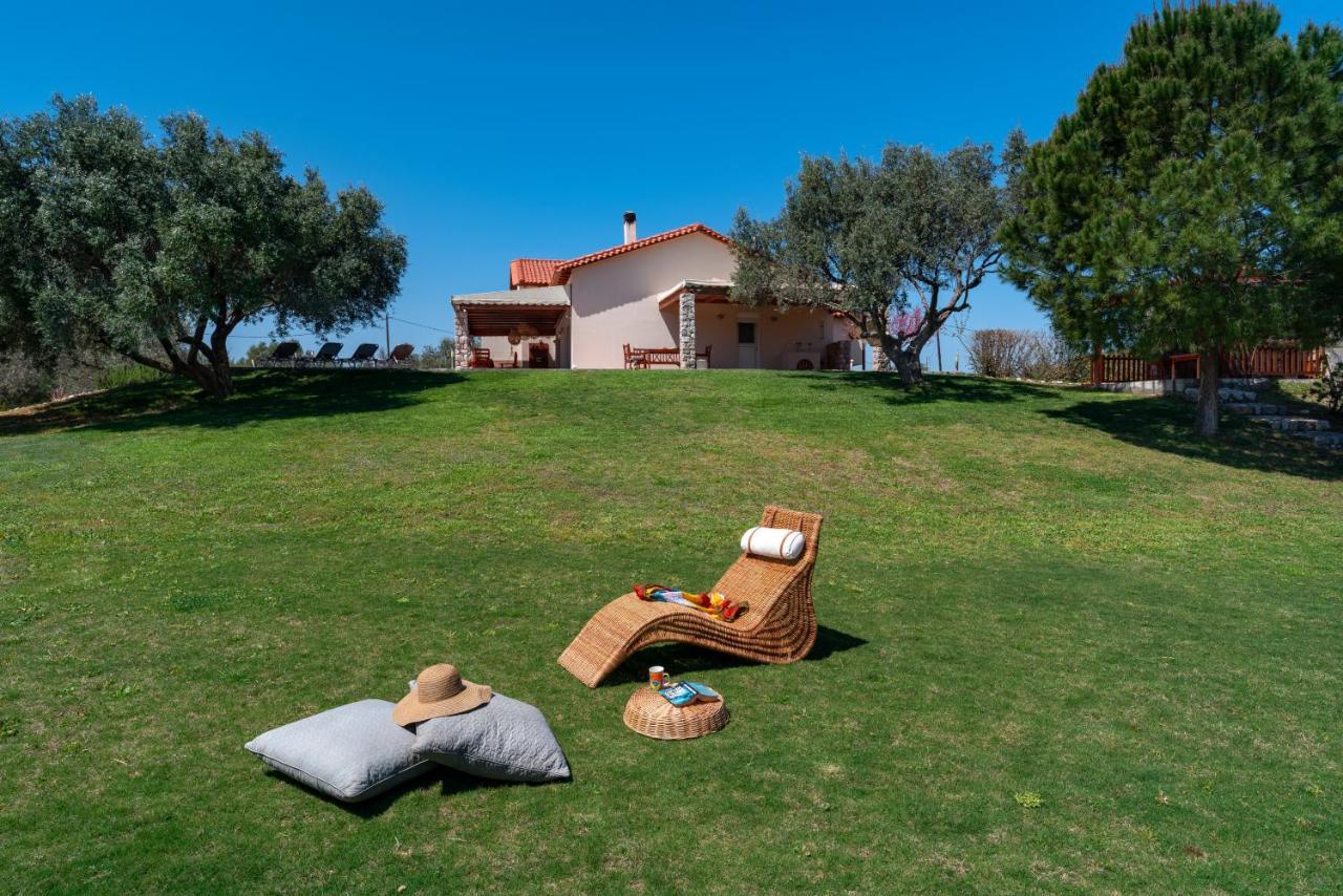 Olive Private Villa Swimming Pool 5 Bdr Kolymbia Rhodes エクステリア 写真