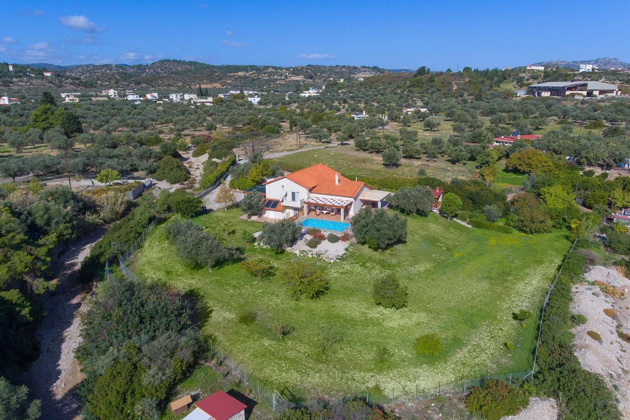 Olive Private Villa Swimming Pool 5 Bdr Kolymbia Rhodes エクステリア 写真