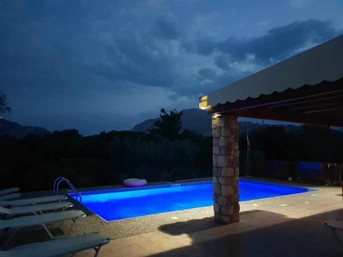 Olive Private Villa Swimming Pool 5 Bdr Kolymbia Rhodes エクステリア 写真